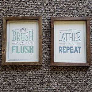 Bathroom Signs: Cute, Farmhouse